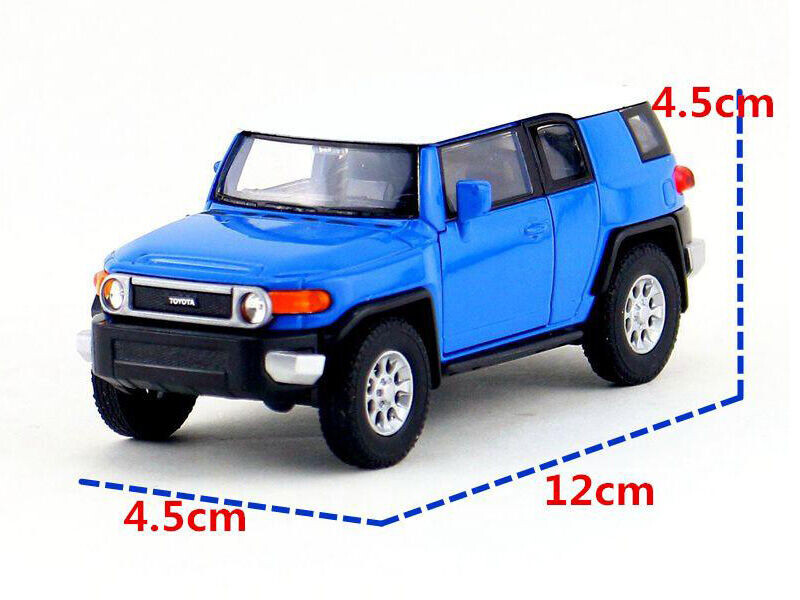 Welly Toyota FJ Cruiser 1:34 modrá